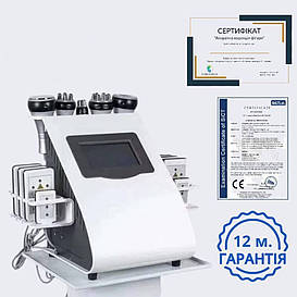 Професійний косметологічний апарат для вакуумного масажу та кавітації, RF ліфтингу