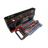 Набор торцевых головок бит с трещоткой 1/2 Хром Wrench Set CRV 19шт. HP227
