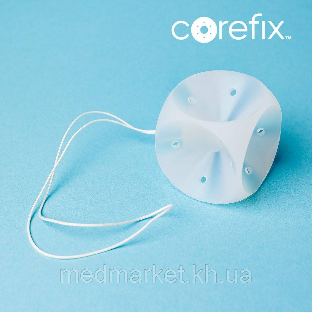 Песарій силіконовий: кубічний перфорований Corefix