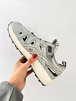 Чоловічі кросівки Asics Gel-Sonoma SE Sandals Grey Взуття Асікс Гель Сонома сірі повсякденні шкіряні демісезон, фото 3