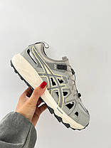 Чоловічі кросівки Asics Gel-Sonoma SE Sandals Grey Взуття Асікс Гель Сонома сірі повсякденні шкіряні демісезон, фото 4