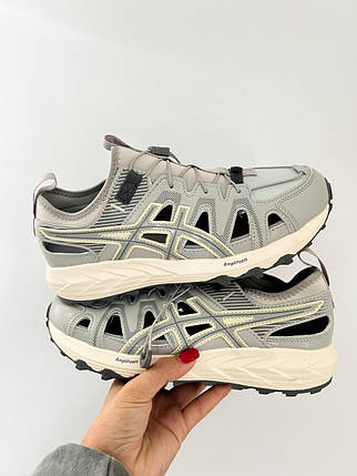 Чоловічі кросівки Asics Gel-Sonoma SE Sandals Grey Взуття Асікс Гель Сонома сірі повсякденні шкіряні демісезон, фото 1