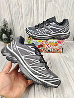 Чоловічі термо кросівки Salomon XT-6 Thermo Grey, чоловічі зимові непромокаючі кросівки Соломон