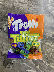 Желейні цукерки Trolli squiggle twist змійки 150 грм