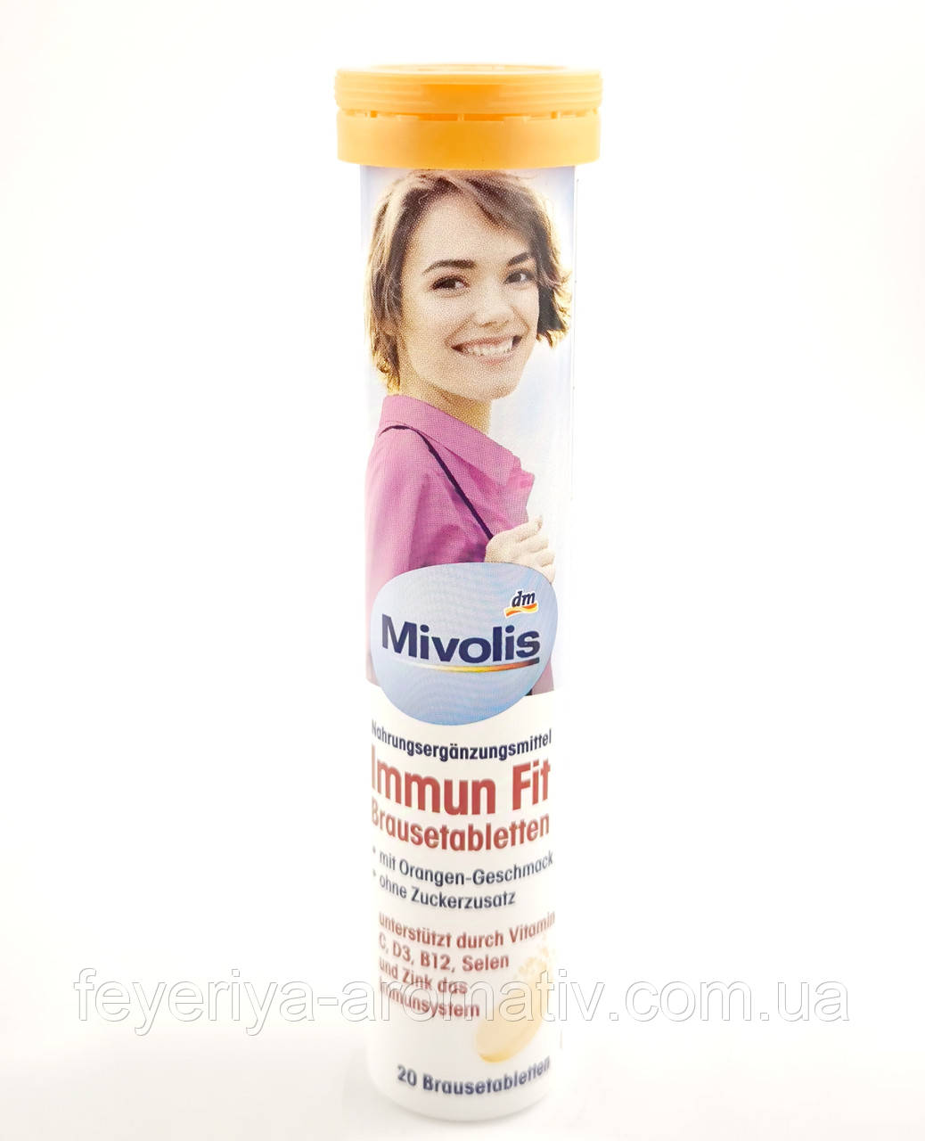 Біологічно активна добавка Mivolis Immun Fit Brausetabletten 20 шт (Німеччина)