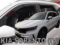 Дефлектори вікон (вітровики) Kia Sorento 2020+ (Heko) (вст, 4 шт.)