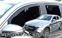 Дефлектори вікон (вітровики) Mercedes EQC N293 2019+ 5D (вставні, 4 шт.) (Heko)