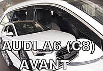Дефлектори вікон (вітровики) Audi A6 (C8) 2018+ 5D (вставні, кт- 4 шт.) Avant (Heko)