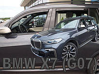 Дефлектори вікон (вітровики) BMW X7 G07 2018+ 5D (вставні, кт- 4 шт.) (Heko)