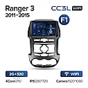Штатна магнітола Teyes CC3L Wi-Fi Ford Ranger 3 (2011-2015), фото 2