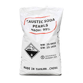 Каустична сода 25 кг, гранула