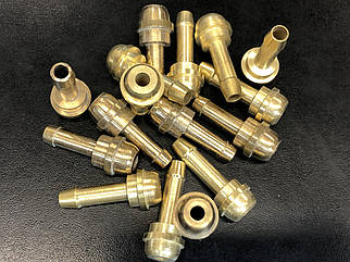 Ніпель d 6 мм під гайку М16х1,5 ДОНМЕТ (латунний)