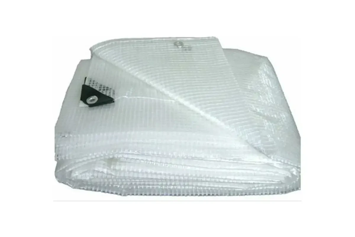 Тент прозорий 3х4м. Армований тент щільністю 110г/м².