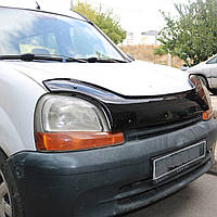 Дефлектор капота (мухобійка) Renault Kangoo 1997-2003 (TAN24)