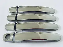 Накладки на ручки (4 шт.), неірж.) - Seat Cordoba 2000-2009 (TAN24)