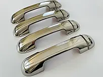 Накладки на ручки (4 шт., нерж) — Ford Connect 2002-2014 (TAN24)