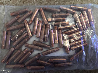 Наконечник мідний токознімний ABICOR BINZEL на зварювальний напівавтомат Е-Сu М6 /1 / 25 (виробництва