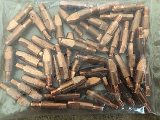 Наконечник мідний токоснімний посилений ABICOR BINZEL1,2 мм М6 L = 25 мм (Німеччина)