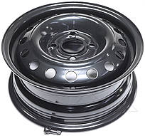 Колісний диск ДК 5.0Jx13 4x100 DIA56.56 ET49 Daewoo Lanos/Sens (чорний, у пак)