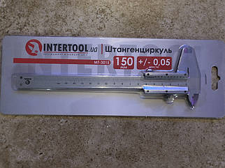 Штангенциркуль 150 мм +/- 0,05 мм/м INTERTOOL