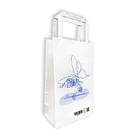 Пакет білий крафтовий Божих благословінь 15х24 см. хрпак15х24