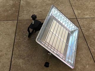 Газовий керамічний пальник інфрокрасного випромінювання NURGAZ BUYUK SOBA -3000 Вт з рейкою (виробництво