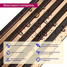 Декоративна PS рейка 290*12*1,2см (D) SW-00002135, фото 6