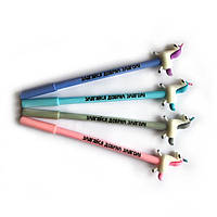 Ручка з ковпачком-тваринкою, колір в асортименті Змагайся добрим змагом (єдиноріг біжить) хррт10003у