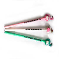 Ручка з ковпачком-тваринкою, колір в асортименті З Богом можливо все (фламінго) хррт10008у