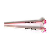 Ручка з ковпачком-тваринкою, колір в асортименті Довіряй Богу (рожеві зайці) хррт10012у