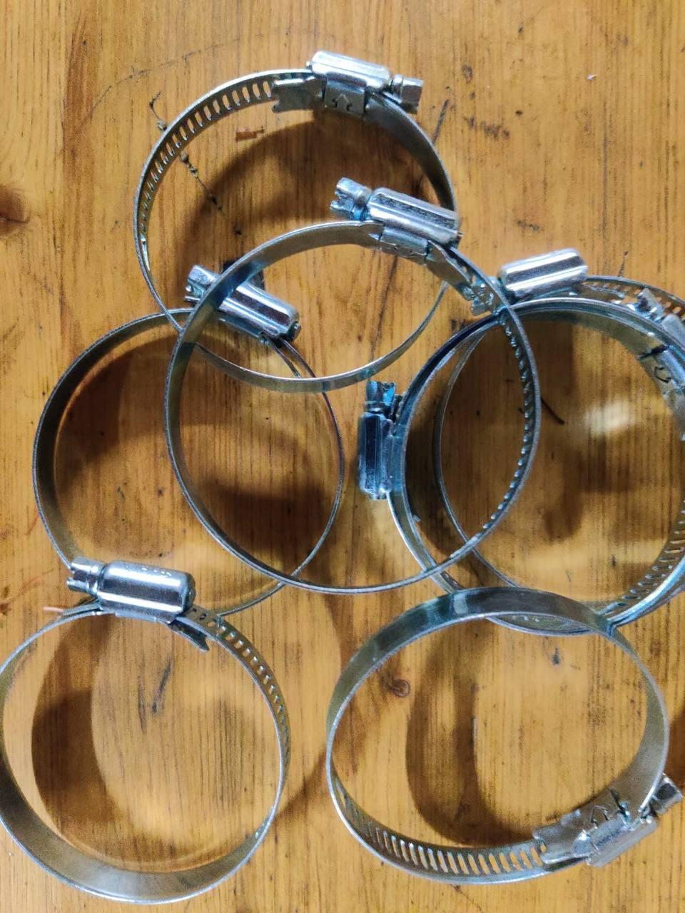 Хомут черв'ячний перфорований TORK NOVA від 8-12мм, фото 1