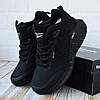 Зимові чоловічі кросівки Reebok Zig Kinetica Edge Gore-tex winter Black з хутром Рибок Кінетика чорні високі текстильні теплі зима, фото 6