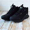 Зимові чоловічі кросівки Reebok Zig Kinetica Edge Gore-tex winter Black з хутром Рибок Кінетика чорні високі текстильні теплі зима, фото 8