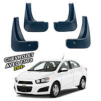 Бризковики для Chevrolet Aveo T300 2012+ Седан (Surtep)