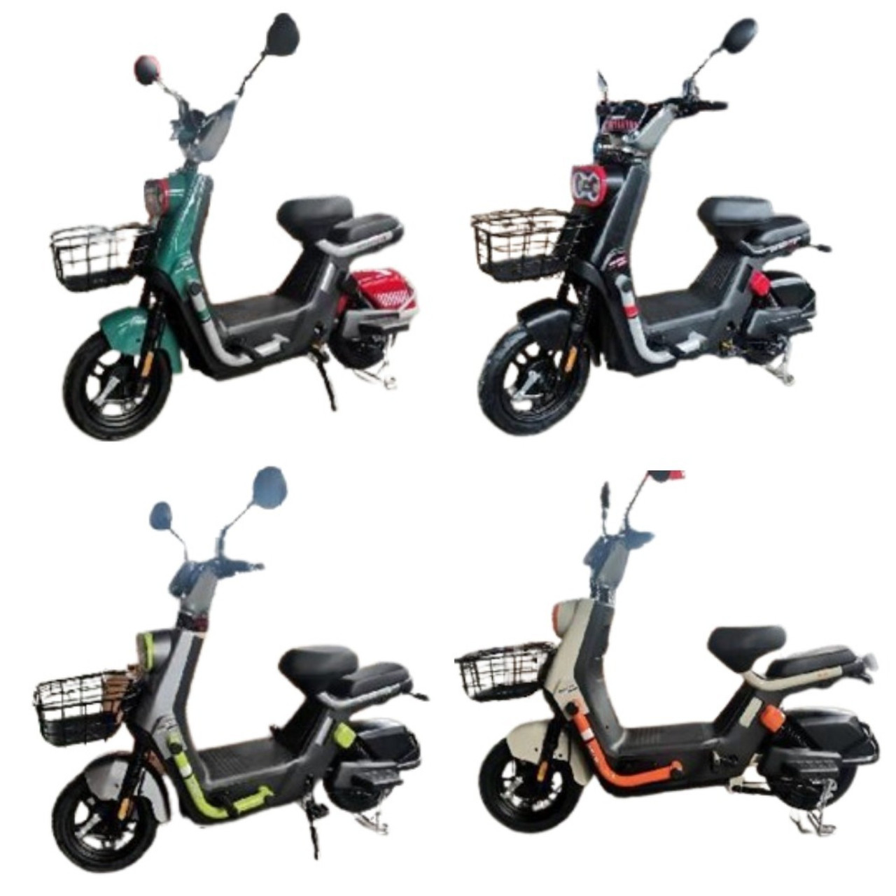 Електроскутер Crosser Booster 700W, 60V 20AH (батарейний комплект складається з 5 АКБ), колеса безкамерні 14*2.75, фото 1