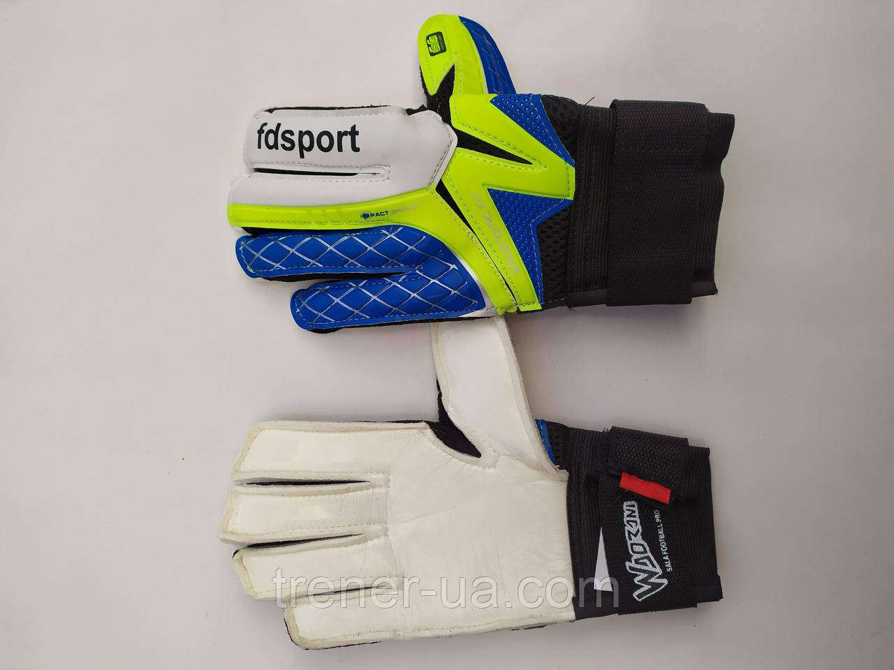 Воротарські рукавиці юніор Reusch салатовий-зелений-чорний