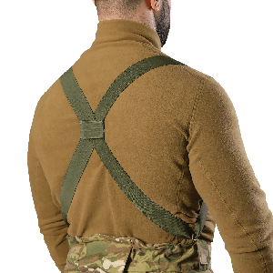 Тактичні підтяжки 7 level Олива — для штанів Defender, зручна фіксація та свобода рухів