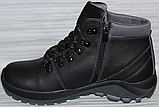 Черевики зимові чоловічі шкіряні від виробника модель АП24-43, фото 2