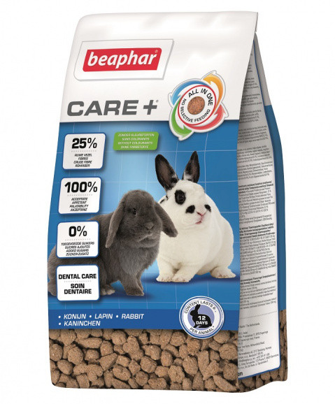 Повноцінний корм супер-преміум класу для кроликів CARE+ Rabbit (Кер + Реббіт), 700 г