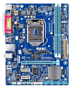 Материнська плата Gigabyte GA-H61M-DS2 rev.3.0 LGA 1155 (GA-H61M-DS2 REV.3.0) Б/В, фото 1