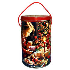 Солодкий новорічний подарунок №41 з цукерками, 700 г. замовлення від 8 шт.