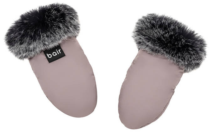 Перчатки для коляски Bair Northmuff iced cappuccino Коричневі, фото 2