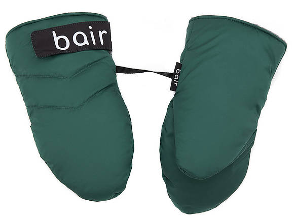Перчатки для коляски Bair Thermo Mittens jungle green Зелені, фото 3