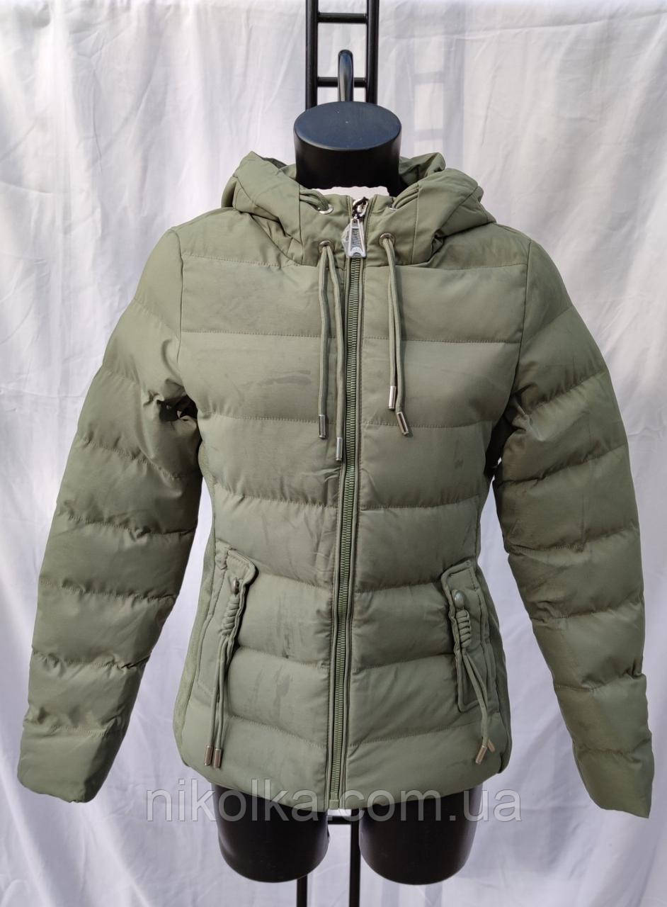 Куртка утеплена жіноча оптом, S-2XL рр., арт. Si-7862-3