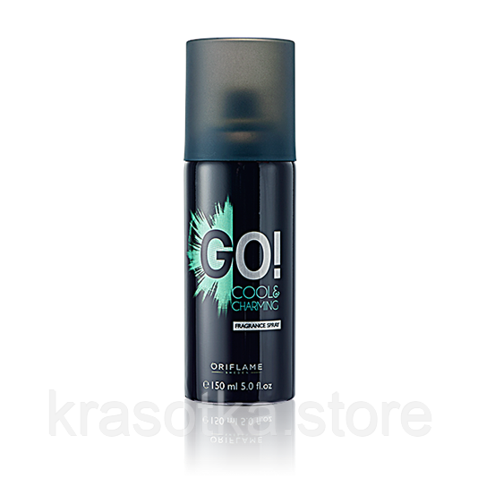 31641 Oriflame. Спрей-парфюм Oriflame GO! Cool & Charming. Орифлейм 31641.