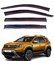 Дефлекторы окон Renault Duster 2018 \ ветровики Рено Дастер