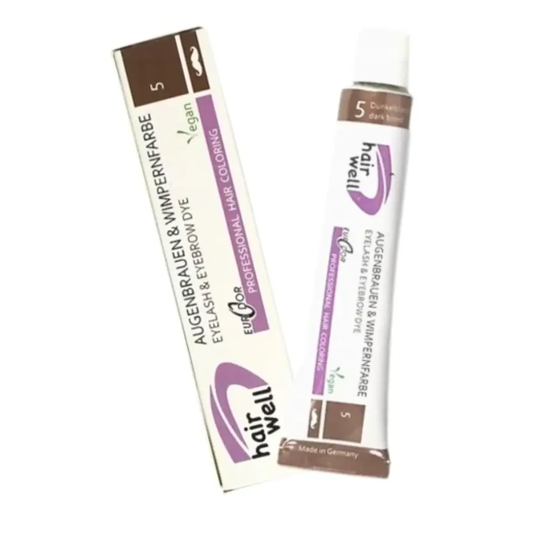 Hair Well Фарба для вій і брів Dark Blond №5, 20 мл