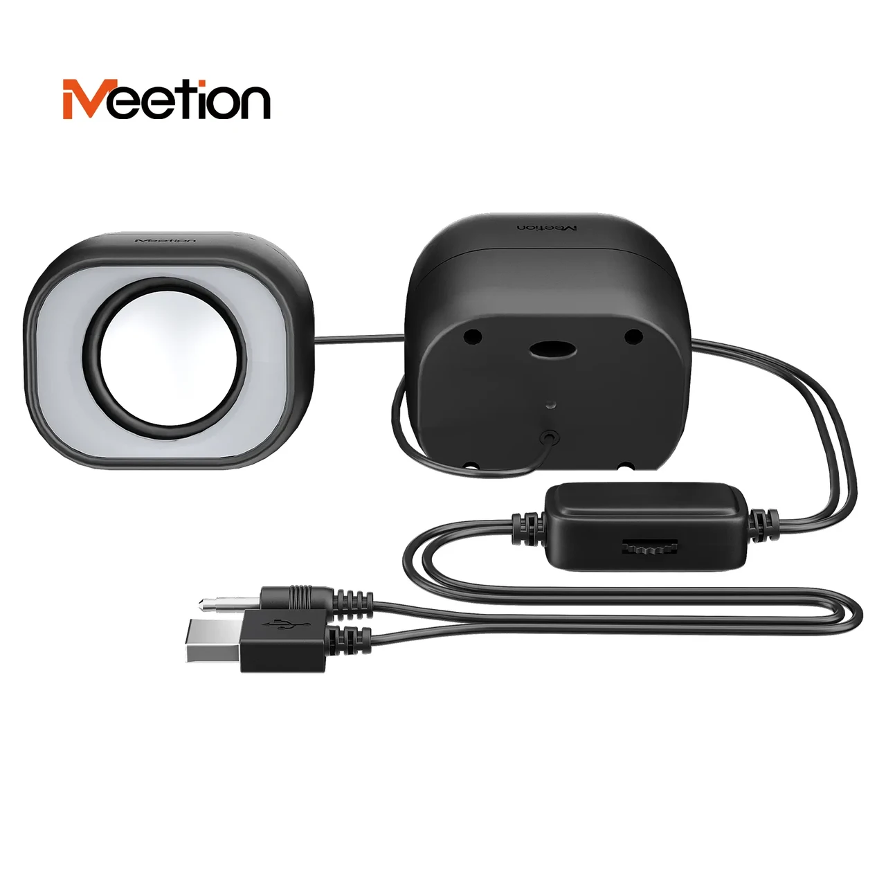 Колонки для ноутбука Meetion SP2010 3.5 mm+USB, комп'ютерні колонки