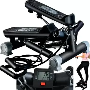 Степер з еспандерами та LCD дисплеєм Trizand 22776