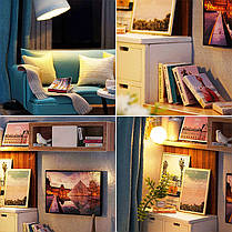 Ляльковий будинок конструктор DIY Cute Room H-018 Living Room Румбокс УЦЕНКА! Пошкоджена коробка, фото 4